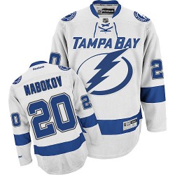 Premier Reebok Adult Evgeni Nabokov Away Jersey - NHL 20 Tampa Bay Lightning