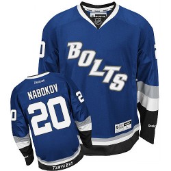 Authentic Reebok Adult Evgeni Nabokov Third Jersey - NHL 20 Tampa Bay Lightning