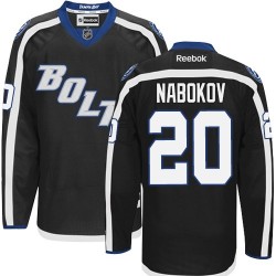 Authentic Reebok Adult Evgeni Nabokov Third Jersey - NHL 20 Tampa Bay Lightning