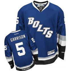 Authentic Reebok Adult Jason Garrison Third Jersey - NHL 5 Tampa Bay Lightning