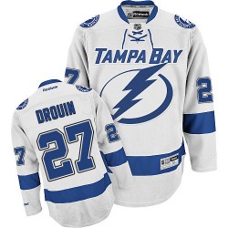 Authentic Reebok Adult Jonathan Drouin Away Jersey - NHL 27 Tampa Bay Lightning