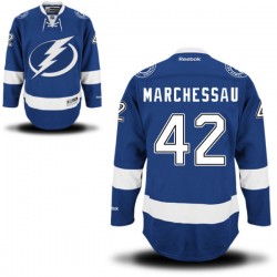 Authentic Reebok Adult Jonathan Marchessault Home Jersey - NHL 42 Tampa Bay Lightning