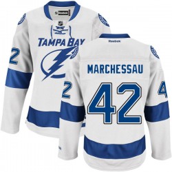 Authentic Reebok Adult Jonathan Marchessault Road Jersey - NHL 42 Tampa Bay Lightning