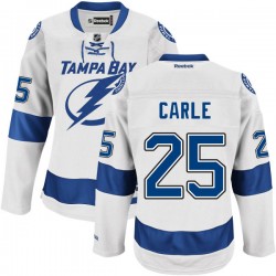 Premier Reebok Adult Matthew Carle Road Jersey - NHL 25 Tampa Bay Lightning