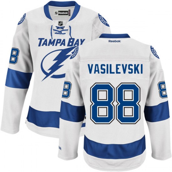 Authentic Reebok Adult Andrei Vasilevskiy Road Jersey NHL 88 Tampa Bay Lightning