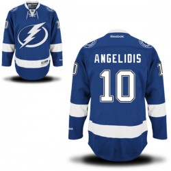 Authentic Reebok Adult Mike Angelidis Home Jersey - NHL 10 Tampa Bay Lightning