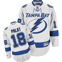 Authentic Reebok Adult Ondrej Palat Away Jersey - NHL 18 Tampa Bay Lightning