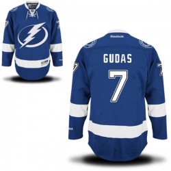 Authentic Reebok Adult Radko Gudas Home Jersey - NHL 7 Tampa Bay Lightning