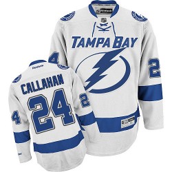 Authentic Reebok Youth Ryan Callahan Away Jersey - NHL 24 Tampa Bay Lightning