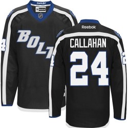 Authentic Reebok Youth Ryan Callahan Third Jersey - NHL 24 Tampa Bay Lightning