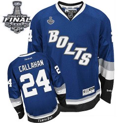 Authentic Reebok Youth Ryan Callahan Third 2015 Stanley Cup Jersey - NHL 24 Tampa Bay Lightning