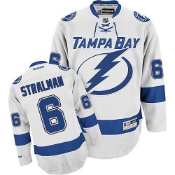 Authentic Reebok Adult Anton Stralman Away Jersey - NHL 6 Tampa Bay Lightning