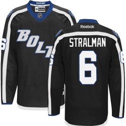 Authentic Reebok Adult Anton Stralman Third Jersey - NHL 6 Tampa Bay Lightning