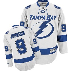 Authentic Reebok Adult Tyler Johnson Away Jersey - NHL 9 Tampa Bay Lightning