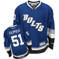 Premier Reebok Adult Valtteri Filppula Third Jersey - NHL 51 Tampa Bay Lightning
