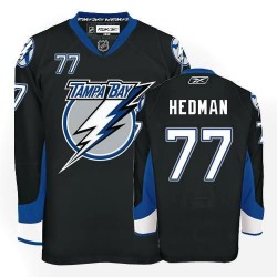 Authentic Reebok Adult Victor Hedman Jersey - NHL 77 Tampa Bay Lightning