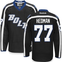 Premier Reebok Adult Victor Hedman Third Jersey - NHL 77 Tampa Bay Lightning
