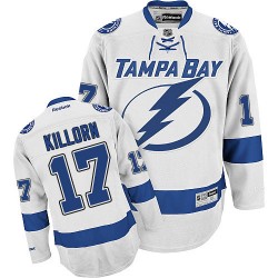 Authentic Reebok Adult Alex Killorn Away Jersey - NHL 17 Tampa Bay Lightning