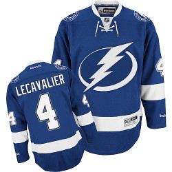 Premier Reebok Adult Vincent Lecavalier Home Jersey - NHL 4 Tampa Bay Lightning