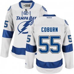Premier Reebok Adult Braydon Coburn Road Jersey - NHL 55 Tampa Bay Lightning