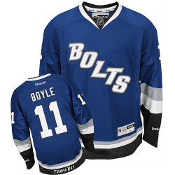 Authentic Reebok Adult Brian Boyle Third Jersey - NHL 11 Tampa Bay Lightning