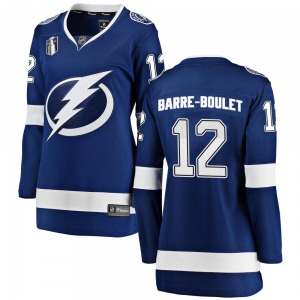 Breakaway Fanatics Branded Women's Alex Barre-Boulet Blue Home 2022 Stanley Cup Final Jersey - NHL Tampa Bay Lightning