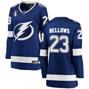 Breakaway Fanatics Branded Women's Brian Bellows Blue Home 2022 Stanley Cup Final Jersey - NHL Tampa Bay Lightning