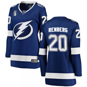 Breakaway Fanatics Branded Women's Mikael Renberg Blue Home 2022 Stanley Cup Final Jersey - NHL Tampa Bay Lightning