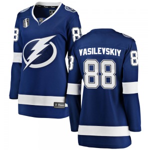 Breakaway Fanatics Branded Women's Andrei Vasilevskiy Blue Home 2022 Stanley Cup Final Jersey - NHL Tampa Bay Lightning