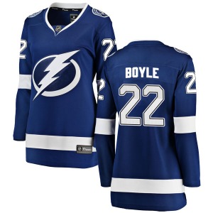 Breakaway Fanatics Branded Women's Dan Boyle Blue Home Jersey - NHL Tampa Bay Lightning