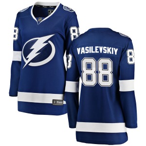 Breakaway Fanatics Branded Women's Andrei Vasilevskiy Blue Home Jersey - NHL Tampa Bay Lightning