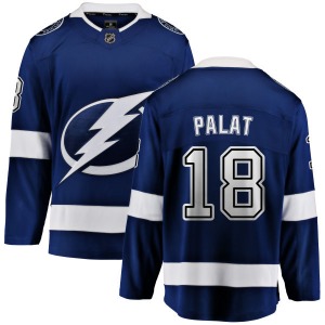 Breakaway Fanatics Branded Youth Ondrej Palat Blue Home Jersey - NHL Tampa Bay Lightning