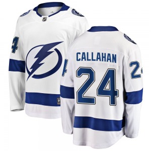 Breakaway Fanatics Branded Adult Ryan Callahan White Away Jersey - NHL Tampa Bay Lightning