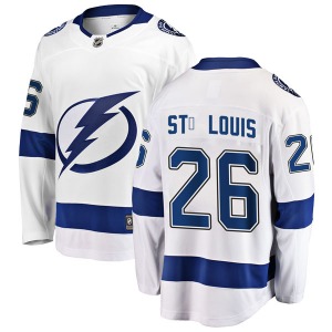 Breakaway Fanatics Branded Adult Martin St. Louis White Away Jersey - NHL Tampa Bay Lightning