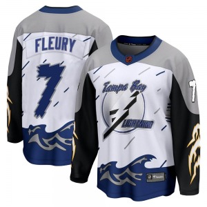 Breakaway Fanatics Branded Youth Haydn Fleury White Special Edition 2.0 Jersey - NHL Tampa Bay Lightning