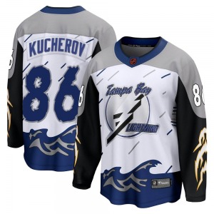 Breakaway Fanatics Branded Youth Nikita Kucherov White Special Edition 2.0 Jersey - NHL Tampa Bay Lightning