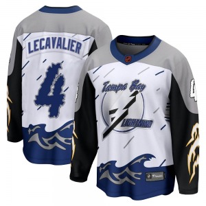 Breakaway Fanatics Branded Youth Vincent Lecavalier White Special Edition 2.0 Jersey - NHL Tampa Bay Lightning