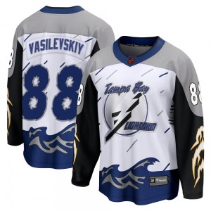 Breakaway Fanatics Branded Youth Andrei Vasilevskiy White Special Edition 2.0 Jersey - NHL Tampa Bay Lightning