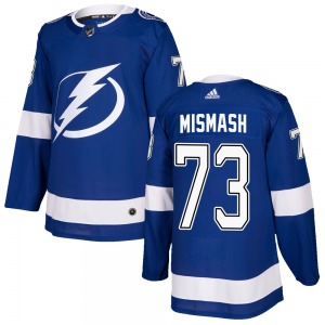 Authentic Adidas Youth Grant Mismash Blue Home Jersey - NHL Tampa Bay Lightning