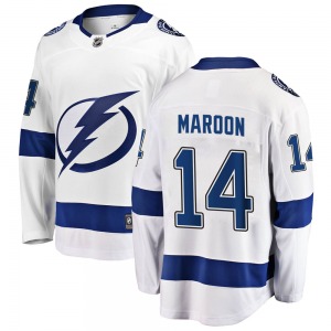 Breakaway Fanatics Branded Youth Pat Maroon White Away Jersey - NHL Tampa Bay Lightning