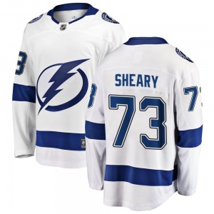 Breakaway Fanatics Branded Youth Conor Sheary White Away Jersey - NHL Tampa Bay Lightning