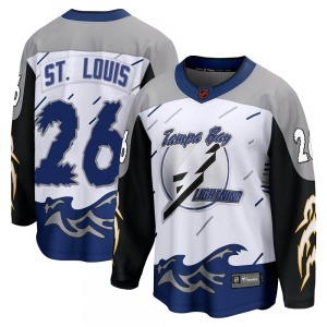 Breakaway Fanatics Branded Adult Martin St. Louis White Special Edition 2.0 Jersey - NHL Tampa Bay Lightning