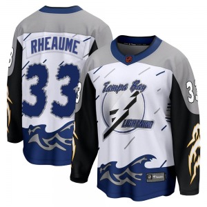 Breakaway Fanatics Branded Adult Manon Rheaume White Special Edition 2.0 Jersey - NHL Tampa Bay Lightning
