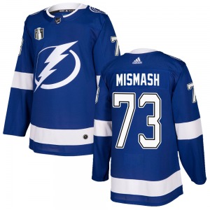 Authentic Adidas Youth Grant Mismash Blue Home 2022 Stanley Cup Final Jersey - NHL Tampa Bay Lightning