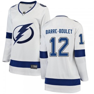 Breakaway Fanatics Branded Women's Alex Barre-Boulet White Away Jersey - NHL Tampa Bay Lightning
