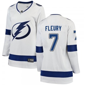 Breakaway Fanatics Branded Women's Haydn Fleury White Away Jersey - NHL Tampa Bay Lightning