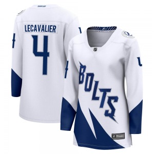 Breakaway Fanatics Branded Women's Vincent Lecavalier White 2022 Stadium Series Jersey - NHL Tampa Bay Lightning