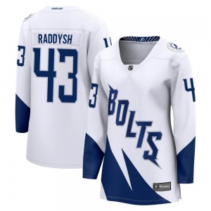 Breakaway Fanatics Branded Women's Darren Raddysh White 2022 Stadium Series Jersey - NHL Tampa Bay Lightning