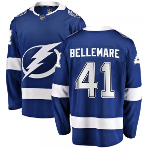 Breakaway Fanatics Branded Youth Pierre-Edouard Bellemare Blue Home Jersey - NHL Tampa Bay Lightning