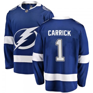 Breakaway Fanatics Branded Youth Trevor Carrick Blue Home Jersey - NHL Tampa Bay Lightning
